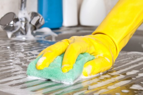 Detailed kitchen and bathroom deep clean in Islington